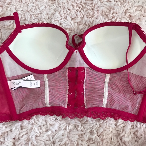 VS Lace Longline Demi Bra! - Picture 4 of 5
